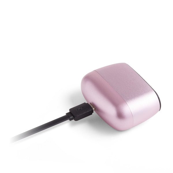 Lexon Μίνι Επιτραπέζιο Ξυπνητήρι με Οθόνη LCD - Minut - Light Pink