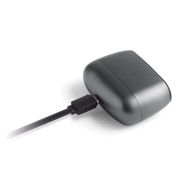 Lexon Μίνι Επιτραπέζιο Ξυπνητήρι με Οθόνη LCD - Minut - Metallic Grey