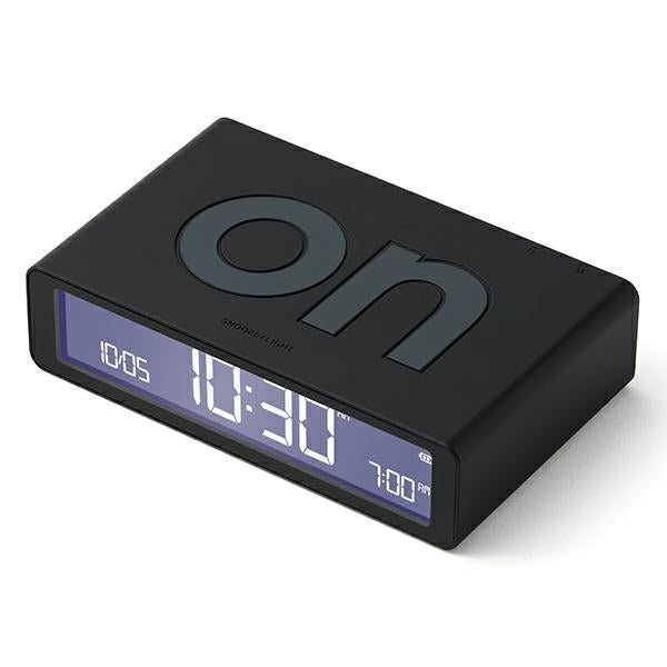 Lexon Ψηφιακό Ξυπνητήρι Διπλής Όψης - Flip Classic - Black