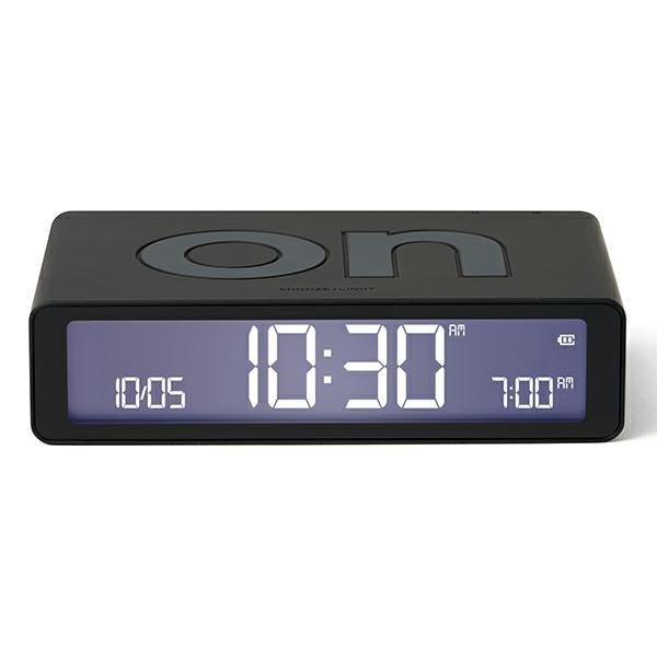 Lexon Ψηφιακό Ξυπνητήρι Διπλής Όψης - Flip Classic - Black