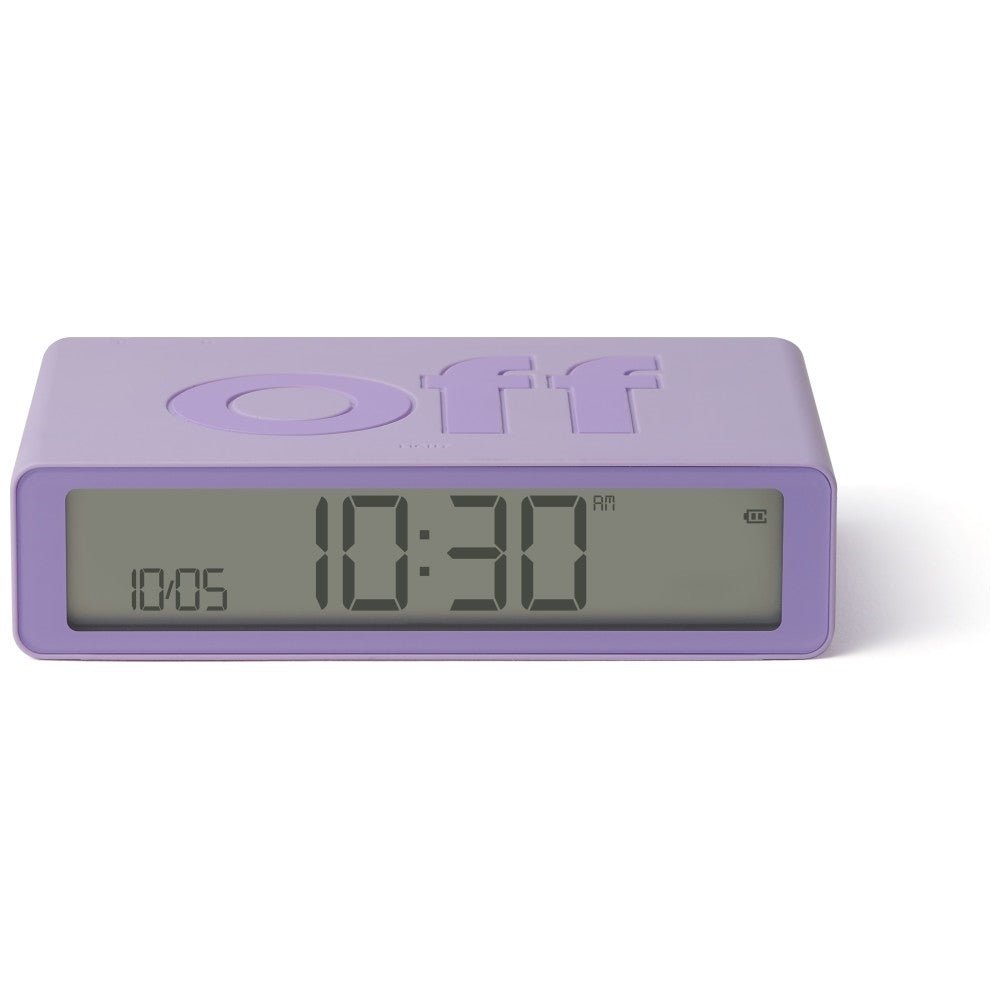 Lexon Ψηφιακό Ξυπνητήρι Διπλής Όψης - Flip Classic - Lilac