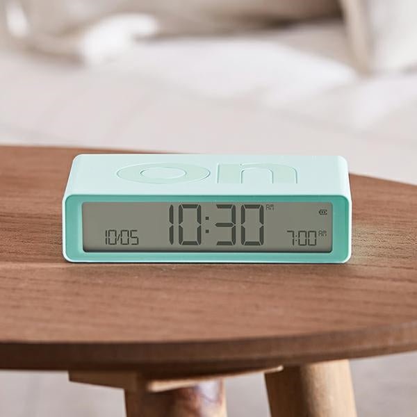 Lexon Ψηφιακό Ξυπνητήρι Διπλής Όψης - Flip Classic - Mint