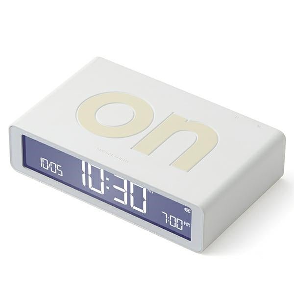 Lexon Ψηφιακό Ξυπνητήρι Διπλής Όψης - Flip Classic - White