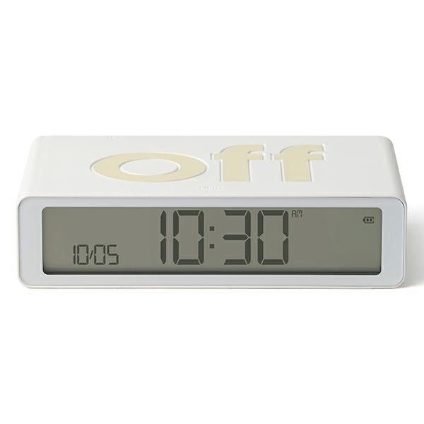 Lexon Ψηφιακό Ξυπνητήρι Διπλής Όψης - Flip Classic - White