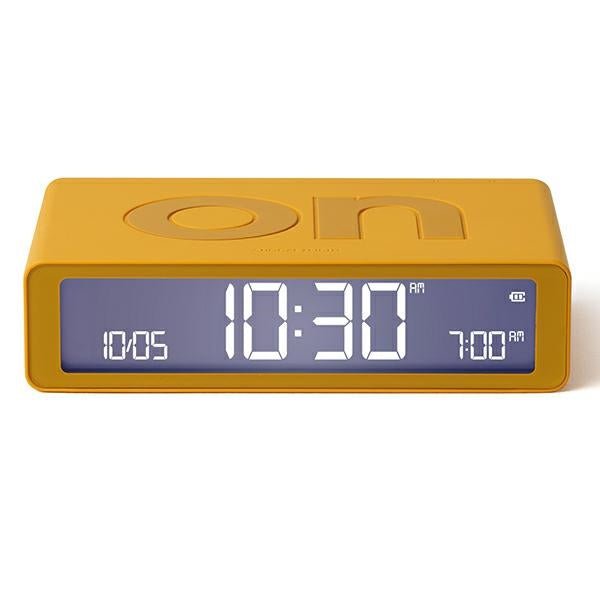 Lexon Ψηφιακό Ξυπνητήρι Διπλής Όψης - Flip Classic - Yellow