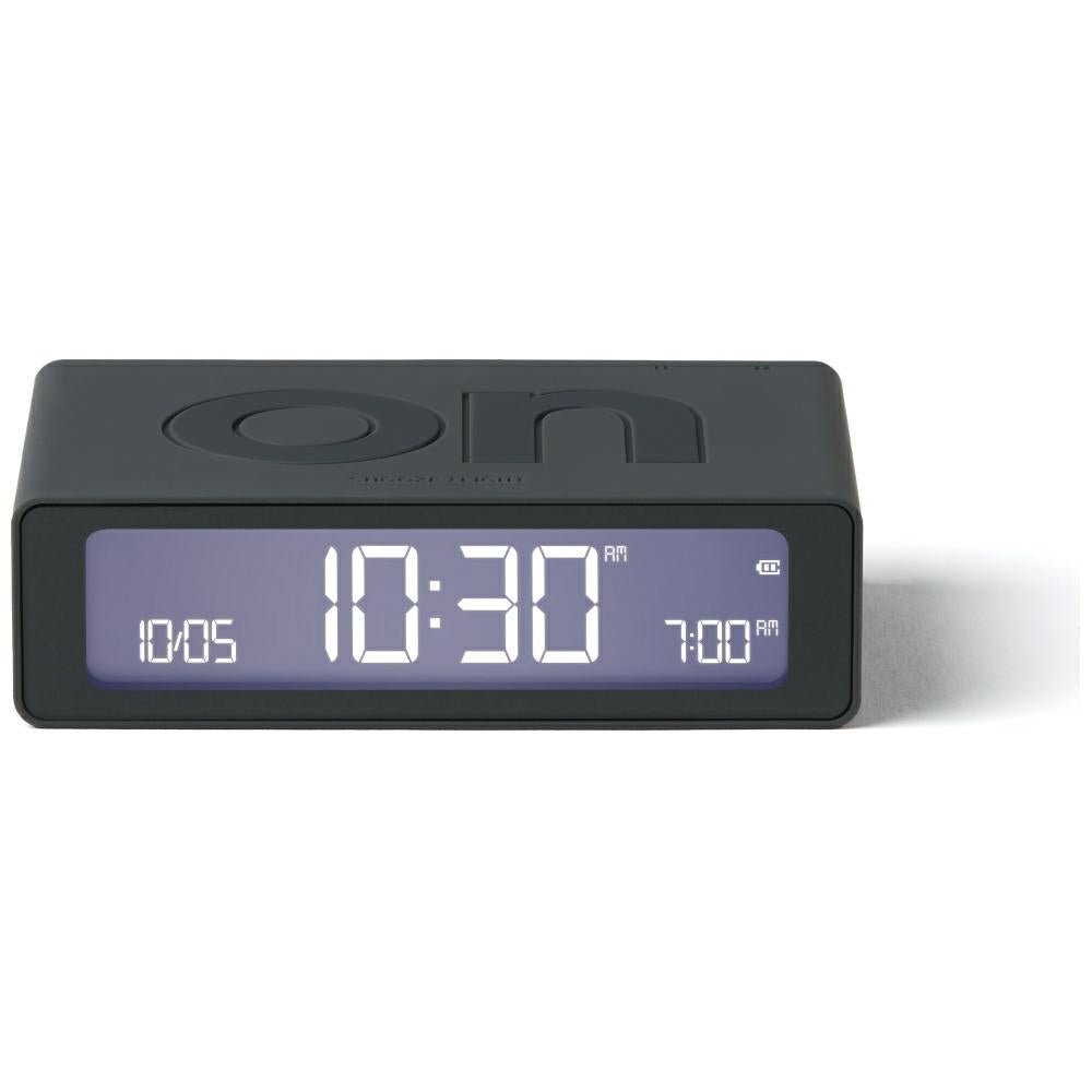 Lexon Ψηφιακό Ξυπνητήρι Διπλής Όψης - Flip Mini - Dark Grey