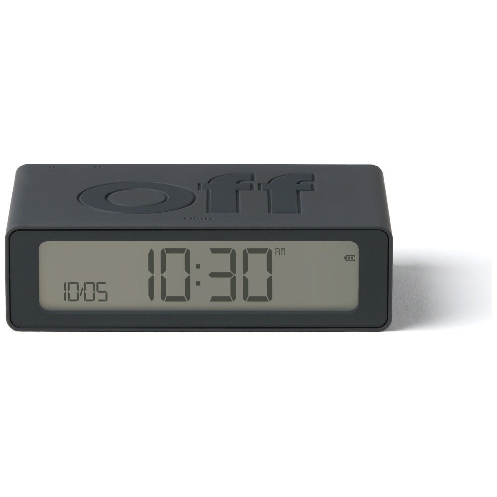 Lexon Ψηφιακό Ξυπνητήρι Διπλής Όψης - Flip Mini - Dark Grey
