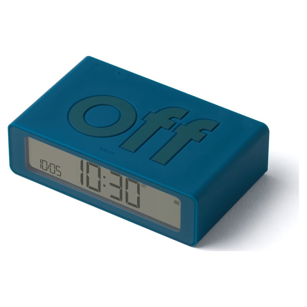 Lexon Ψηφιακό Ξυπνητήρι Διπλής Όψης - Flip Mini - Duck Blue