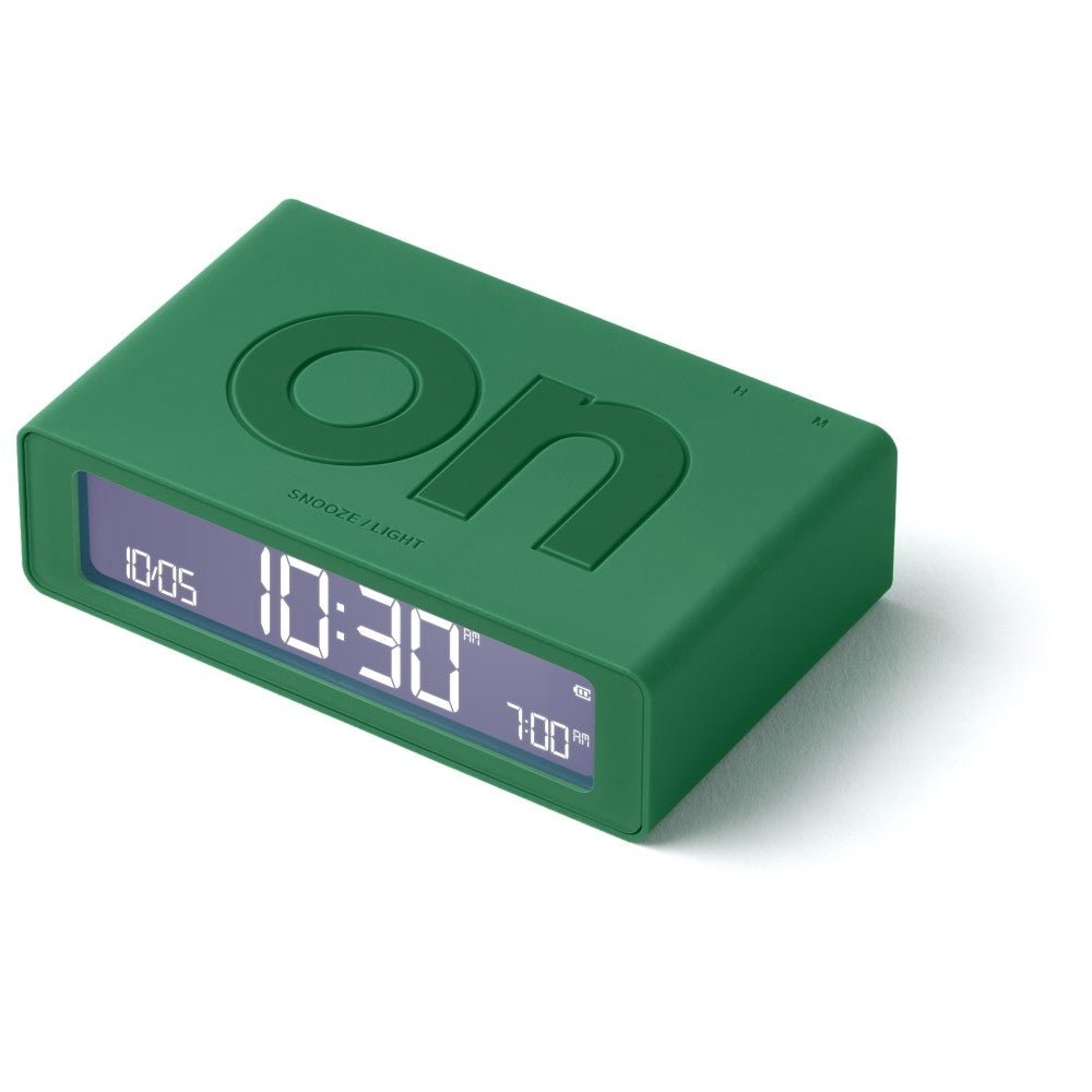 Lexon Ψηφιακό Ξυπνητήρι Διπλής Όψης - Flip Mini - Green Emerald