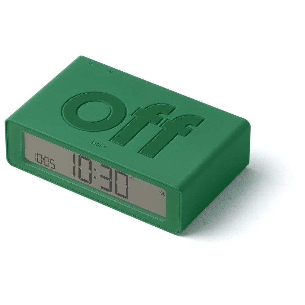 Lexon Ψηφιακό Ξυπνητήρι Διπλής Όψης - Flip Mini - Green Emerald