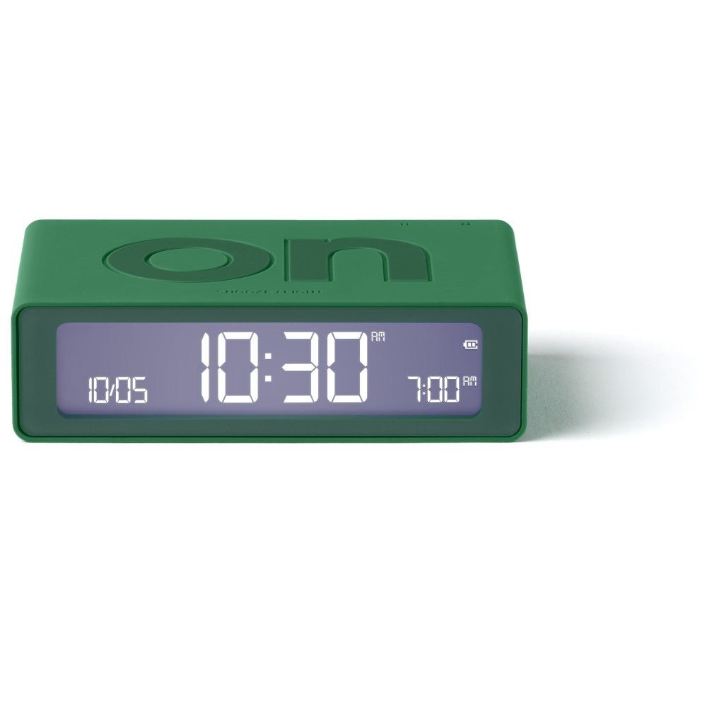 Lexon Ψηφιακό Ξυπνητήρι Διπλής Όψης - Flip Mini - Green Emerald