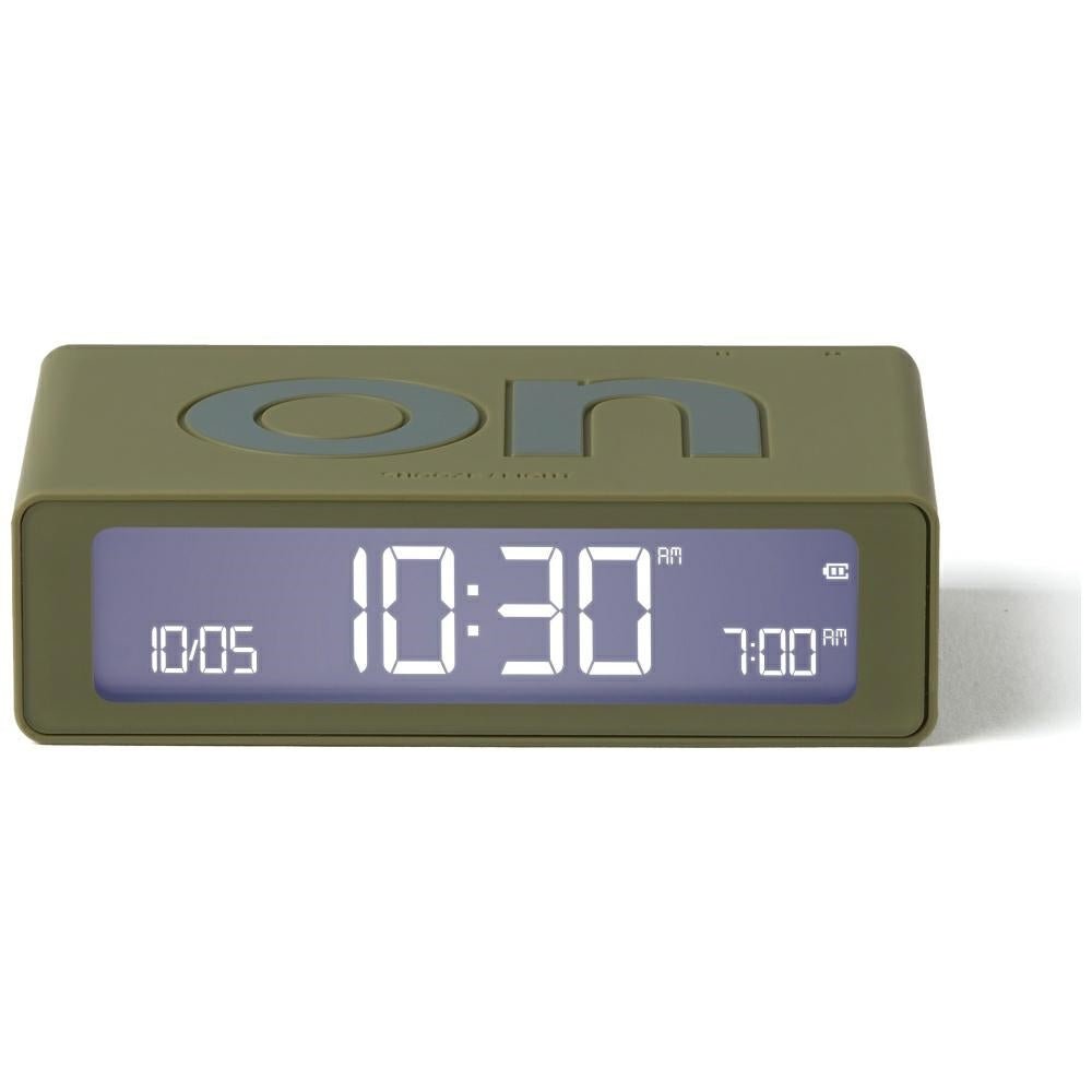 Lexon Ψηφιακό Ξυπνητήρι Διπλής Όψης - Flip Mini - Khaki