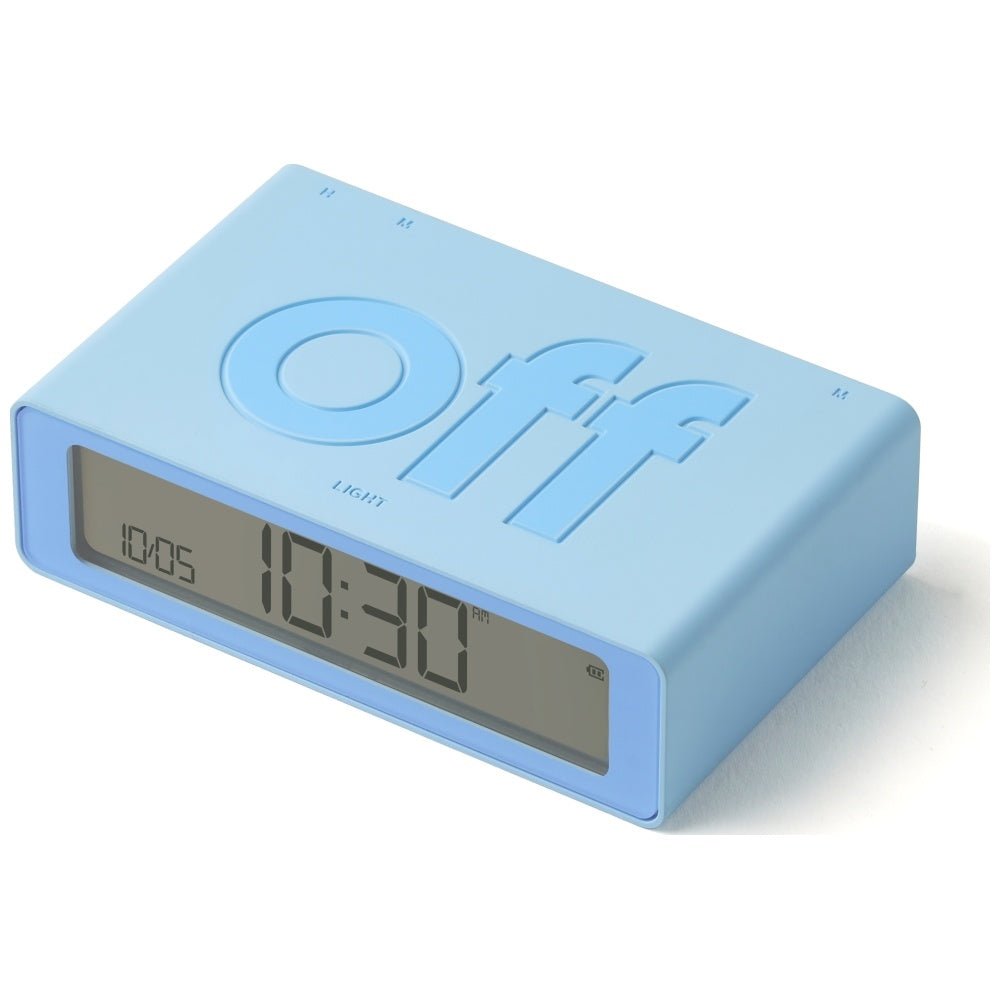 Lexon Ψηφιακό Ξυπνητήρι Διπλής Όψης - Flip Mini - Light Blue