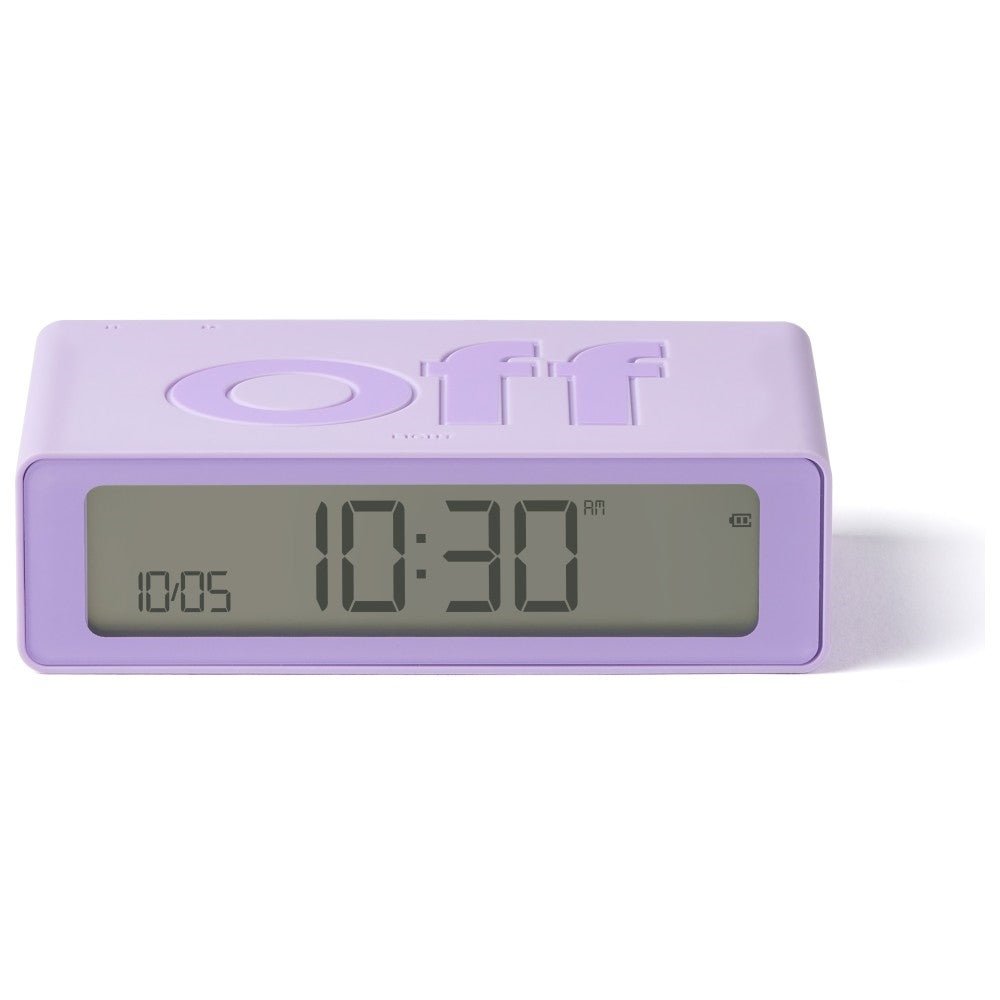 Lexon Ψηφιακό Ξυπνητήρι Διπλής Όψης - Flip Mini - Light Lilac