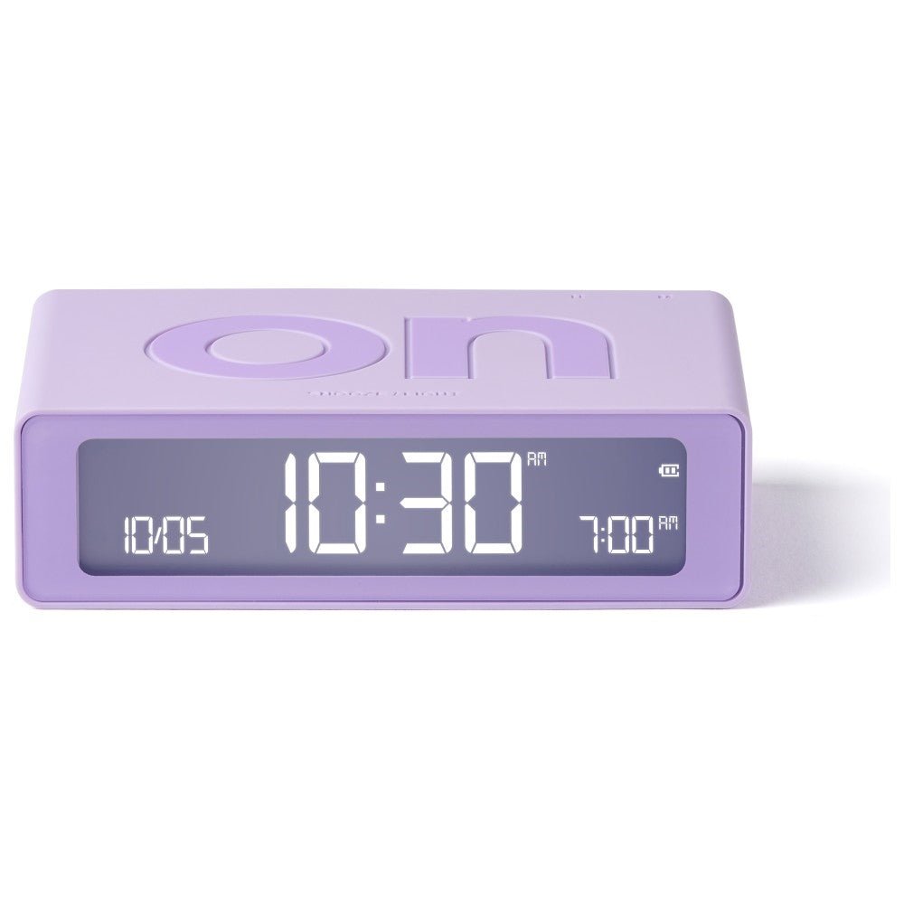 Lexon Ψηφιακό Ξυπνητήρι Διπλής Όψης - Flip Mini - Light Lilac