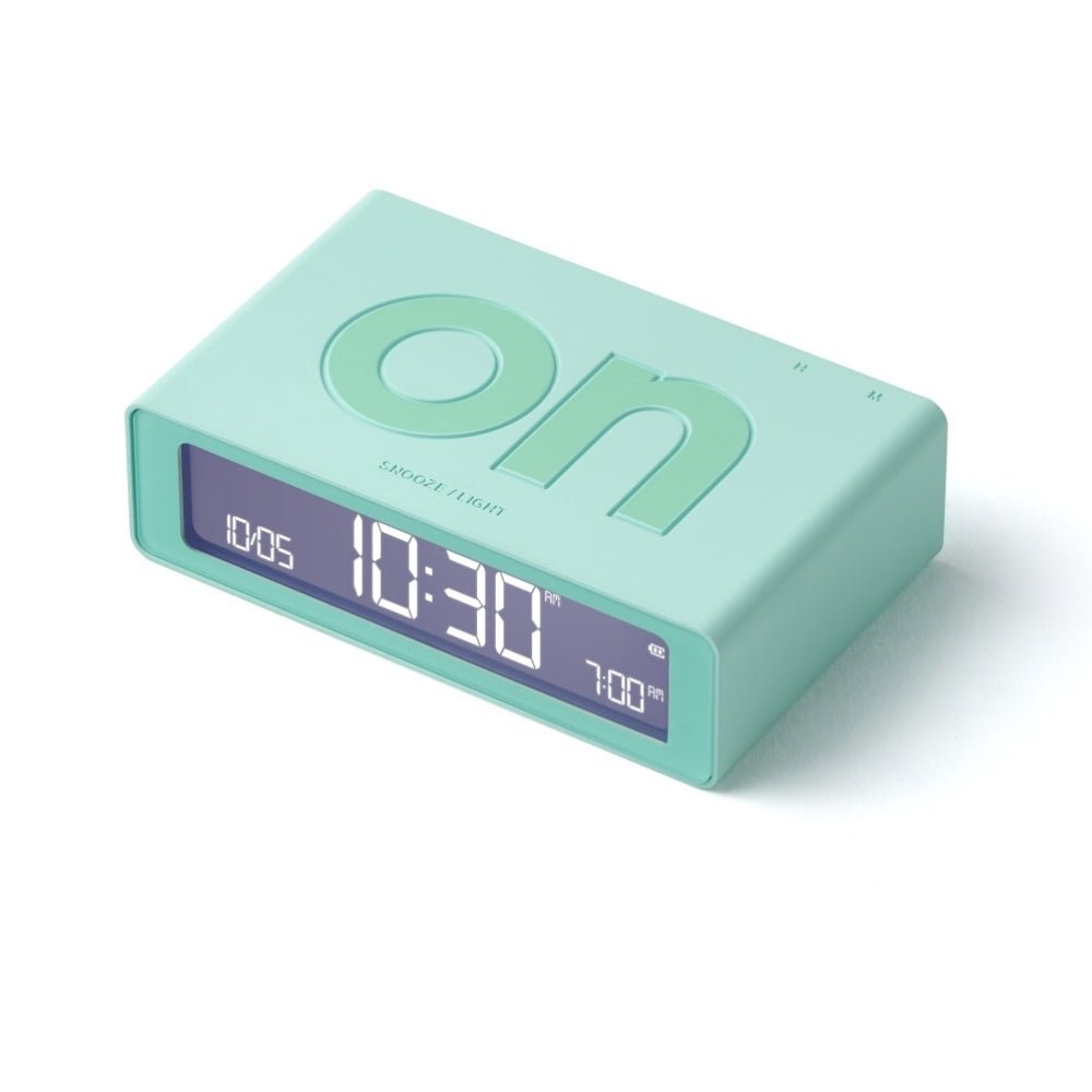 Lexon Ψηφιακό Ξυπνητήρι Διπλής Όψης - Flip Mini - Mint