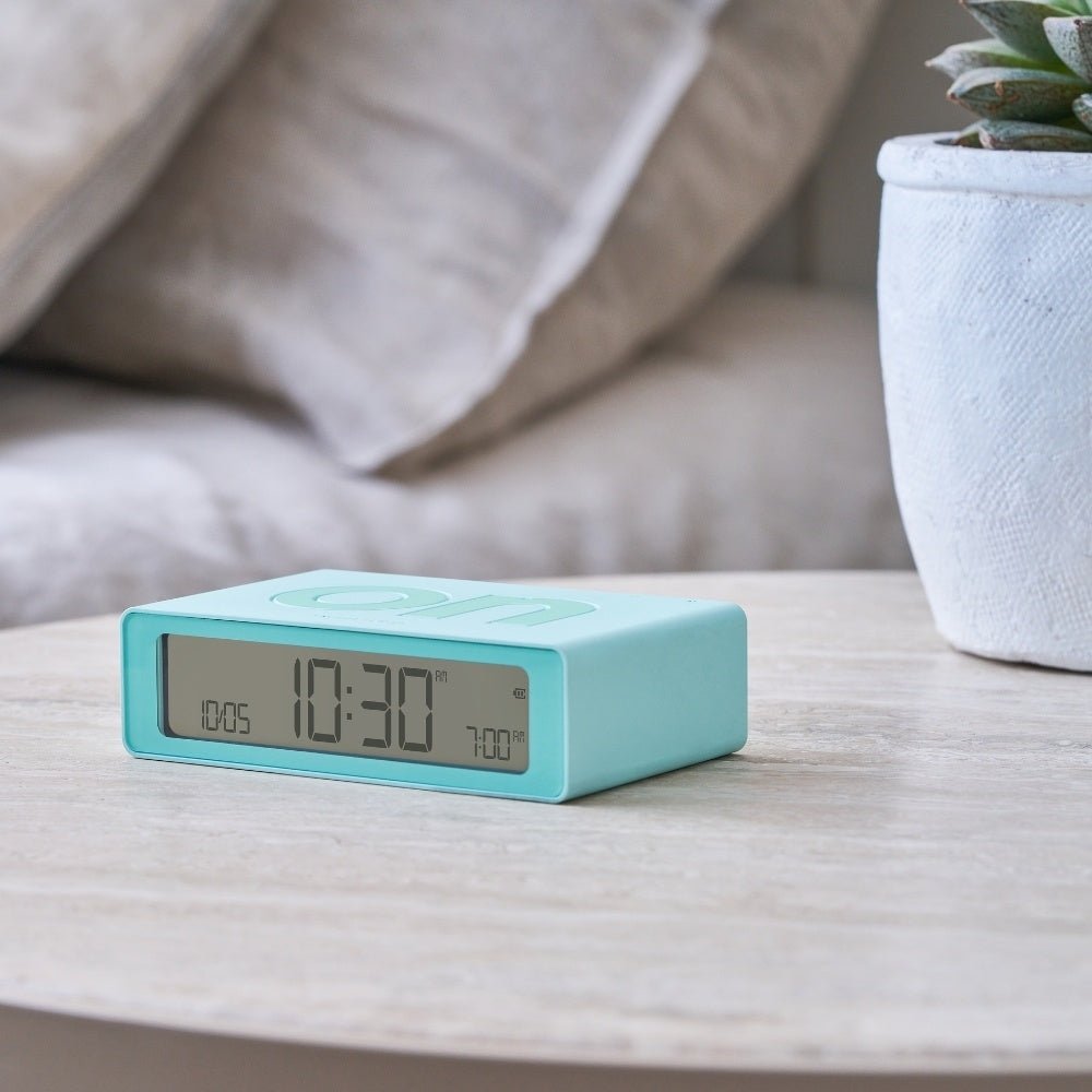 Lexon Ψηφιακό Ξυπνητήρι Διπλής Όψης - Flip Mini - Mint