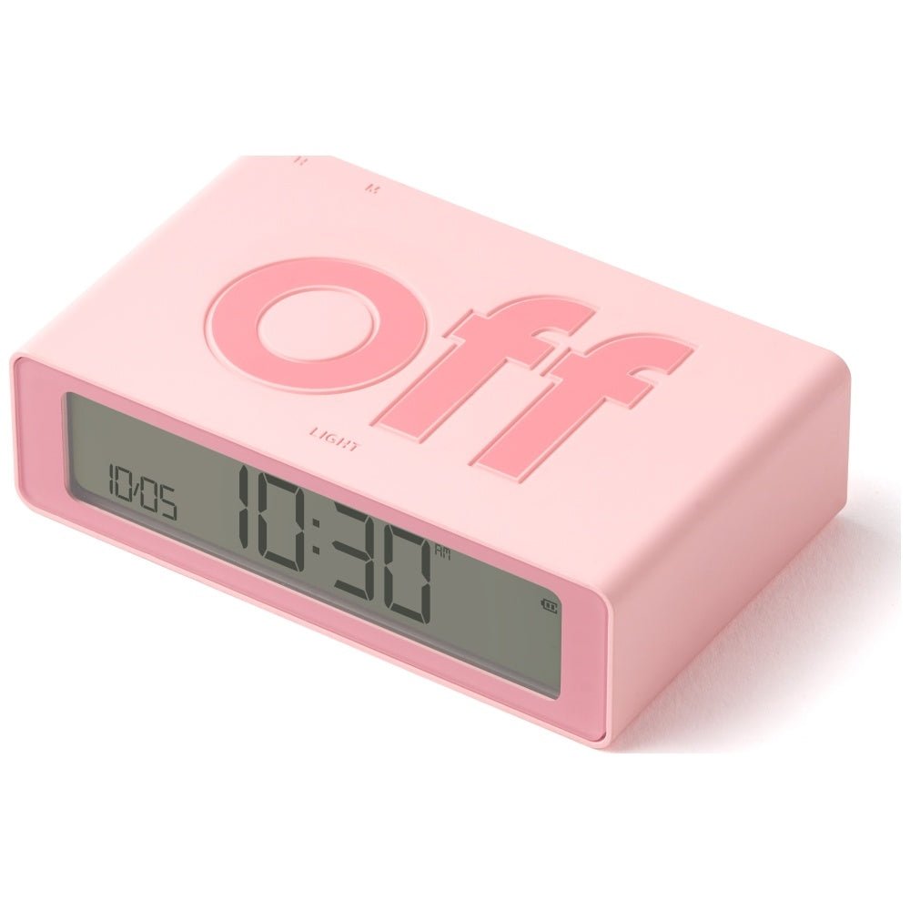 Lexon Ψηφιακό Ξυπνητήρι Διπλής Όψης - Flip Mini - Pink