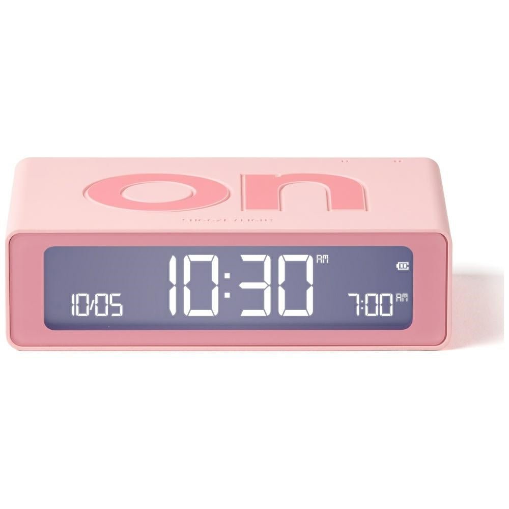 Lexon Ψηφιακό Ξυπνητήρι Διπλής Όψης - Flip Mini - Pink