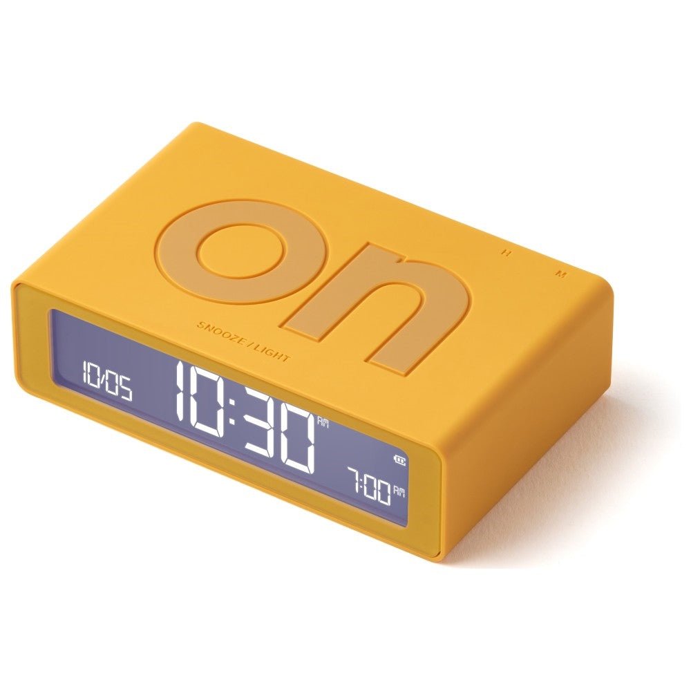 Lexon Ψηφιακό Ξυπνητήρι Διπλής Όψης - Flip Mini - Yellow