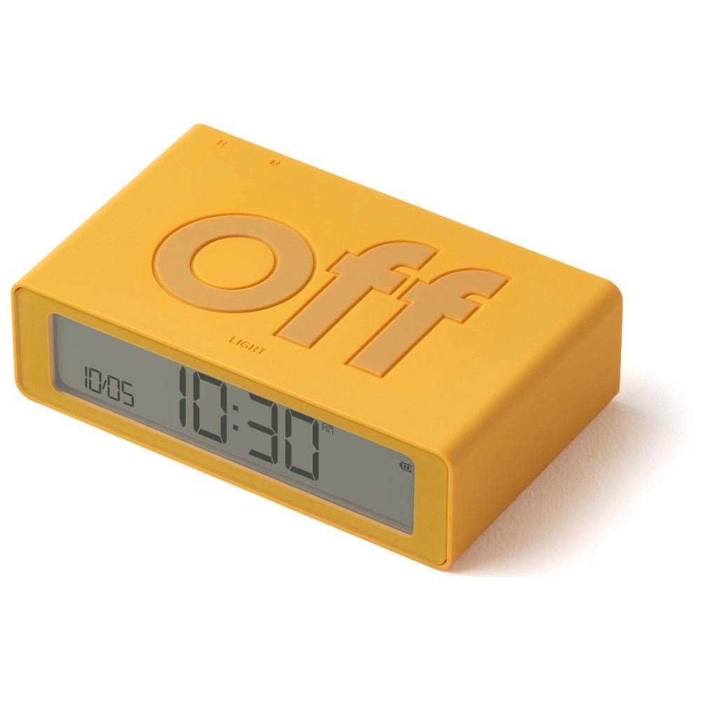 Lexon Ψηφιακό Ξυπνητήρι Διπλής Όψης - Flip Mini - Yellow