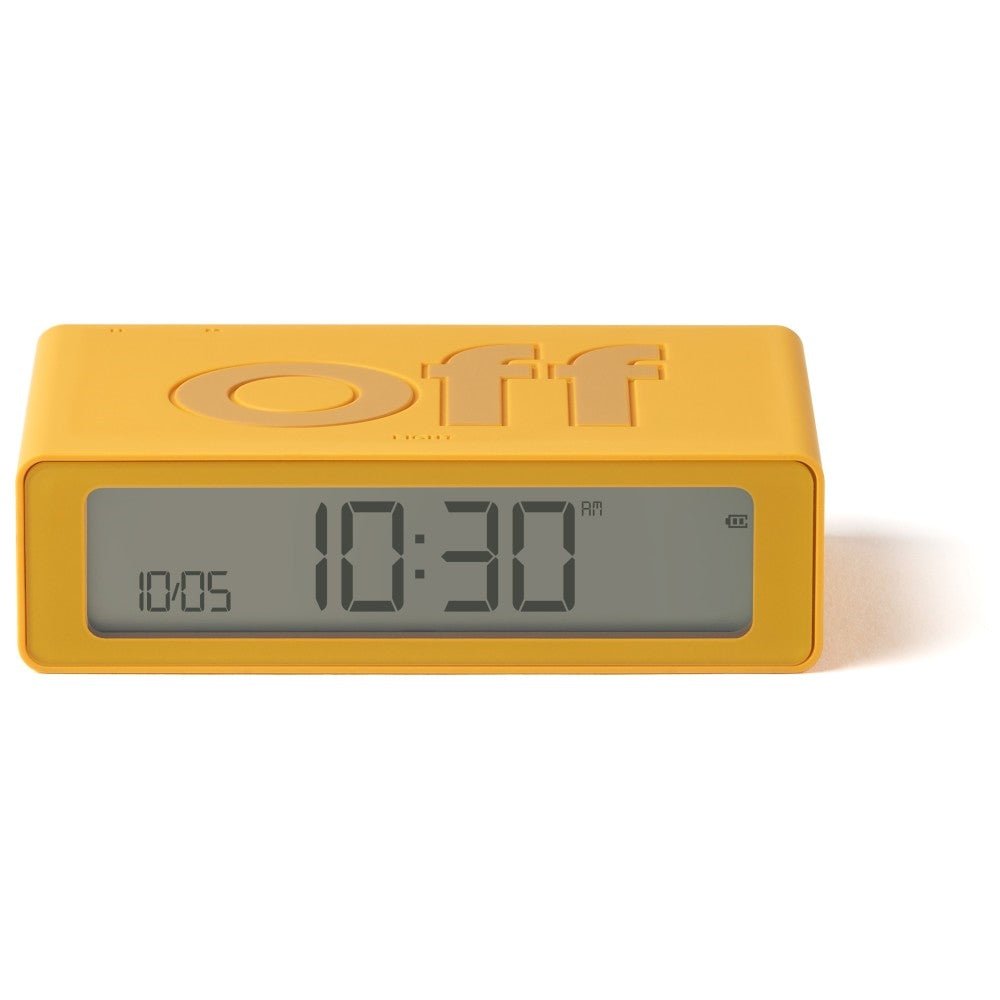 Lexon Ψηφιακό Ξυπνητήρι Διπλής Όψης - Flip Mini - Yellow