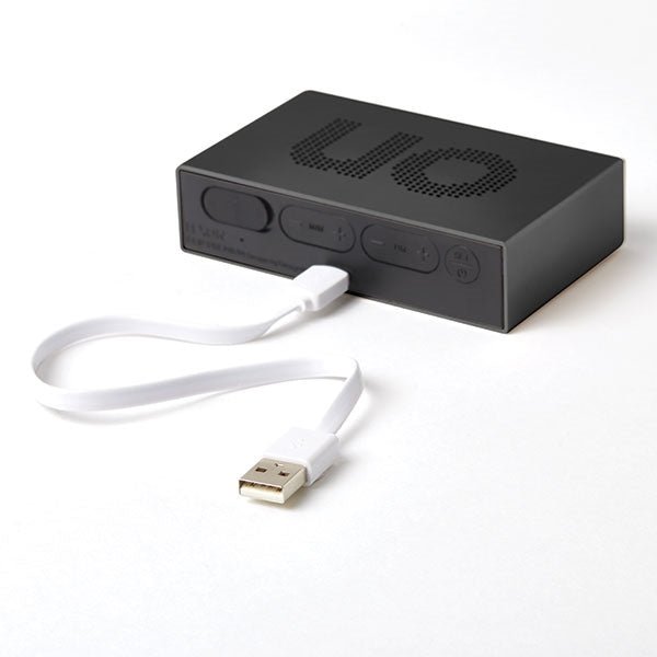 Lexon Ψηφιακό Ξυπνητήρι Διπλής Όψης - Flip Premium - Black