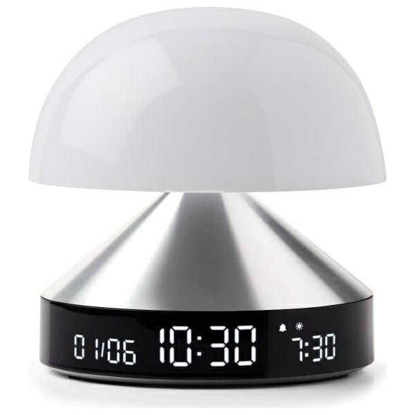 Lexon Ψηφιακό Ξυπνητήρι με Φωτιστικό LED - Mina Sunrise - Aluminum