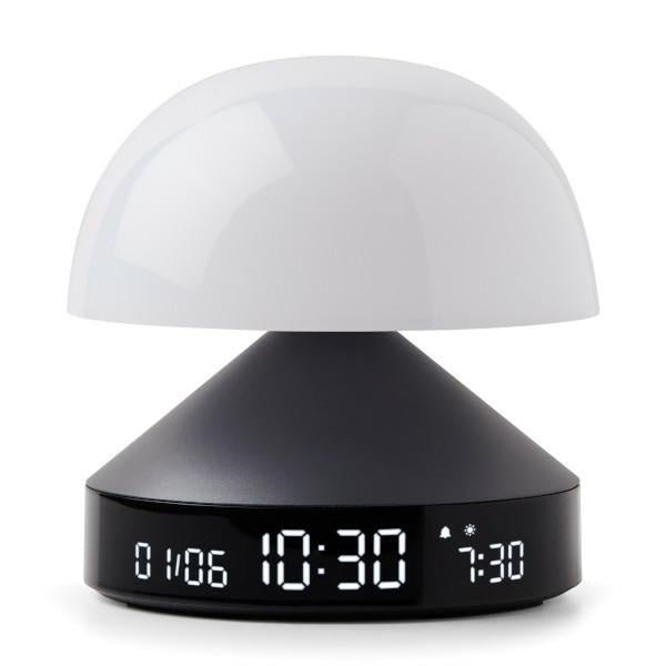 Lexon Ψηφιακό Ξυπνητήρι με Φωτιστικό LED - Mina Sunrise - Metallic Grey