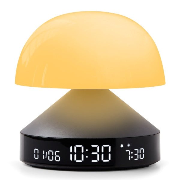 Lexon Ψηφιακό Ξυπνητήρι με Φωτιστικό LED - Mina Sunrise - Metallic Grey