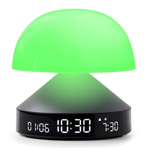 Lexon Ψηφιακό Ξυπνητήρι με Φωτιστικό LED - Mina Sunrise - Metallic Grey