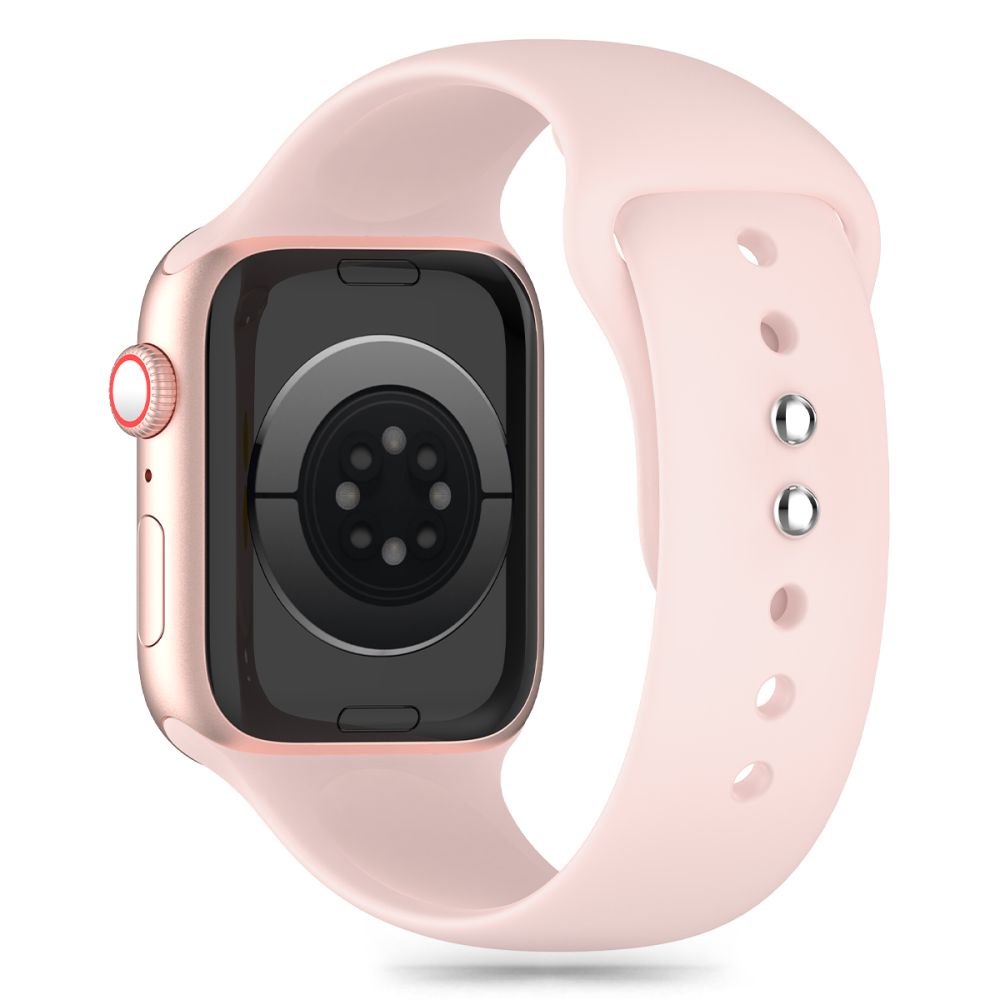 Tech-Protect Λουράκι Apple Watch 8/9/10/11 - SE (1/2/3) - 40/41/42mm Silicone Σιλικόνης - Light Pink
