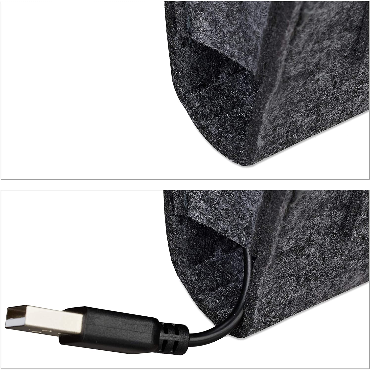 Relaxdays Bed Pocket Τσέπη Organiser Κρεβατιού - Dark Grey - 4052025898380