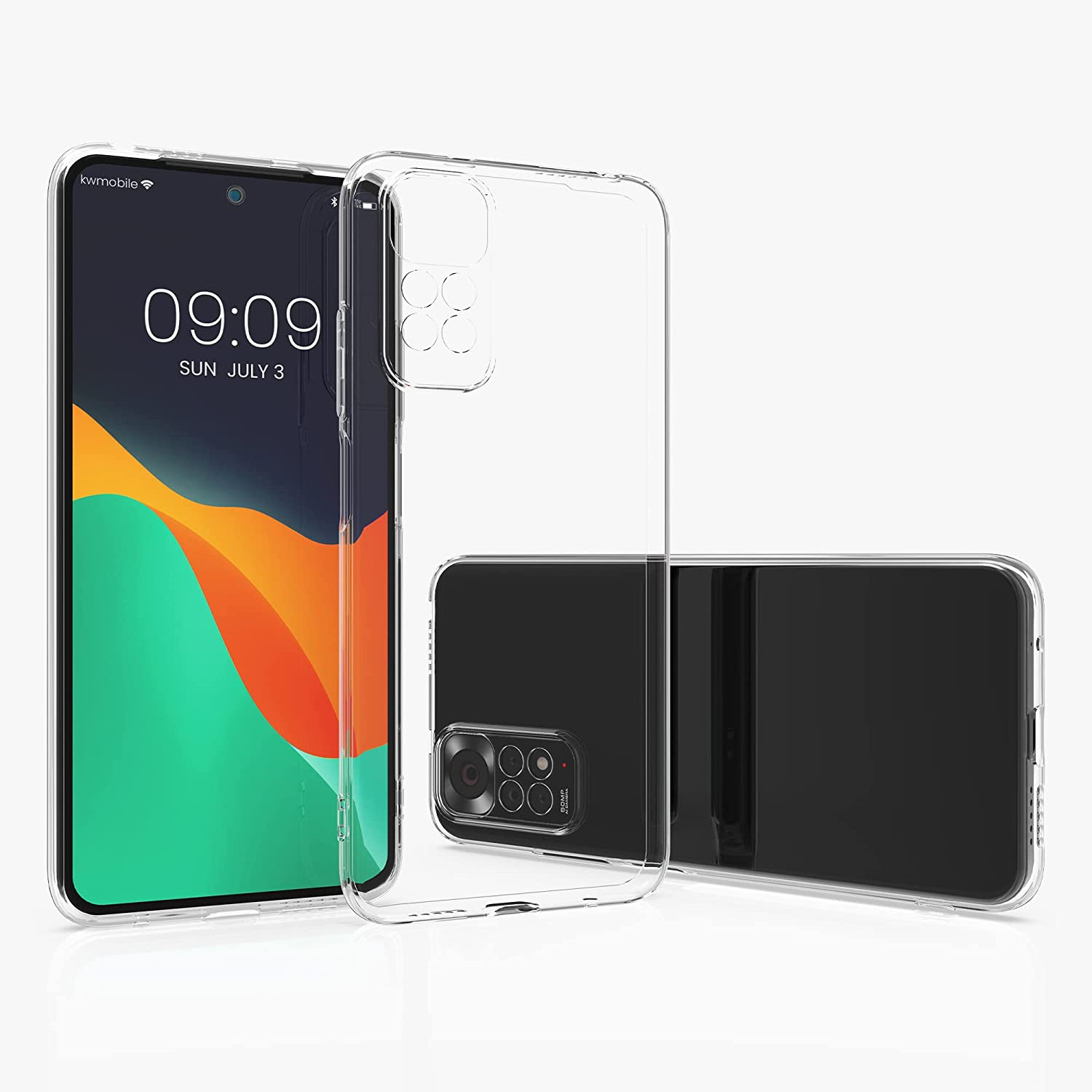 KW Xiaomi Redmi Note 11 / Redmi Note 11S Θήκη Σιλικόνης TPU - Διάφανη - 59333.03