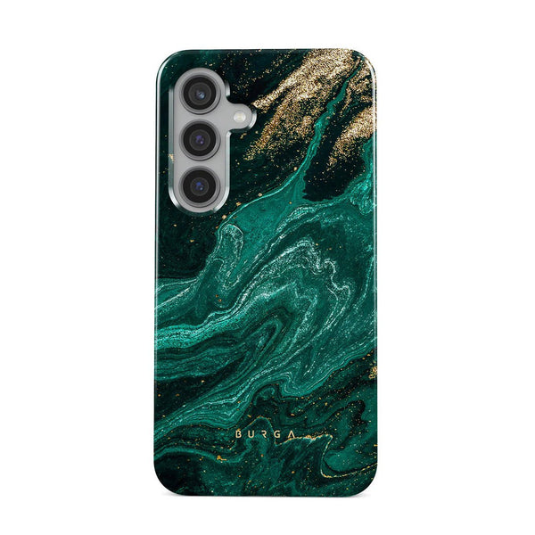 Burga Samsung Galaxy S24 Plus Fashion Tough Σκληρή Θήκη - Emerald Pool