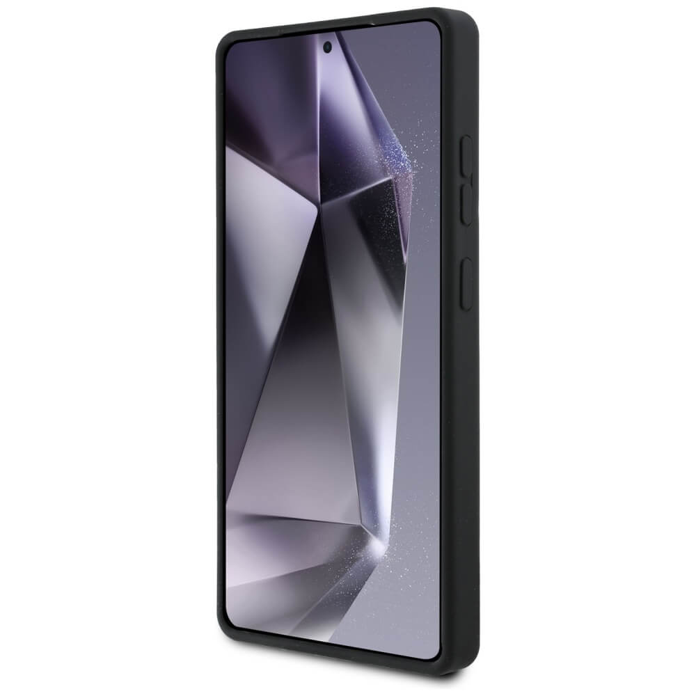 Guess Samsung Galaxy S25 Ultra Silicone Big 4G Logo Bottom Script Θήκη Σιλικόνης - Black - GUHCS25LS4SMDK