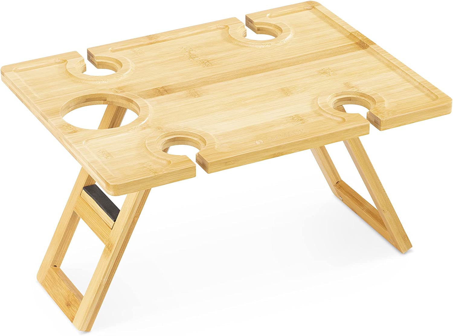 Navaris Φορητό Πτυσσόμενο Τραπεζάκι Πικνίκ - Light Brown - 56161.01