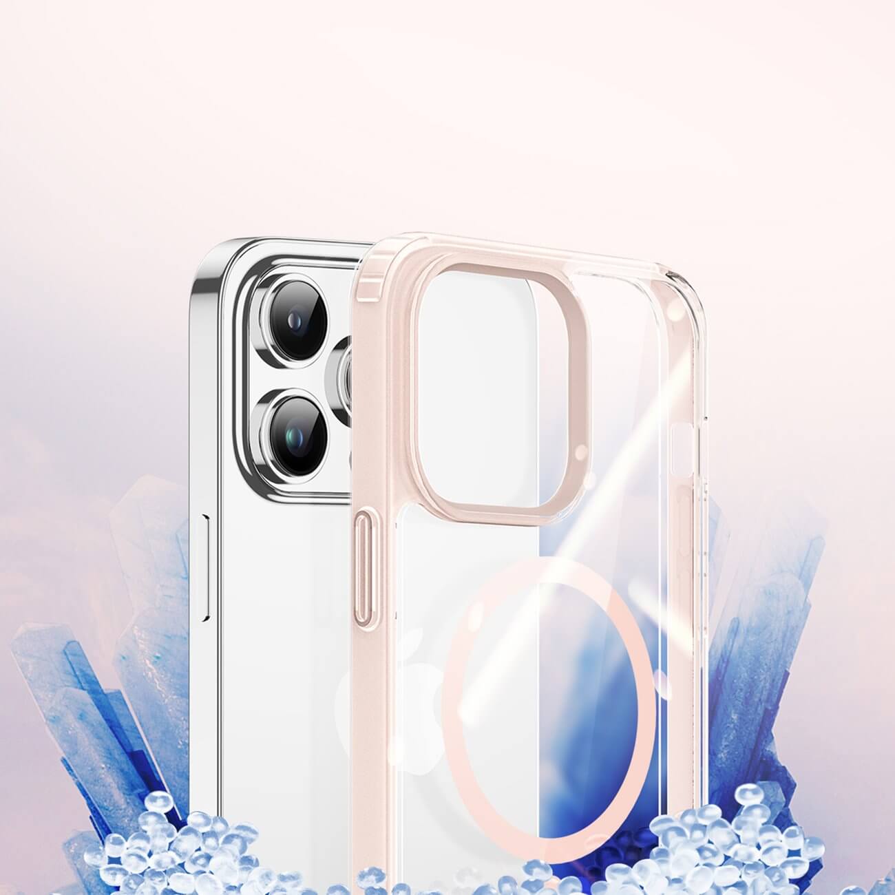 Dux Ducis iPhone 14 Pro Clin2 Θήκη με MagSafe - Διάφανη / Pink