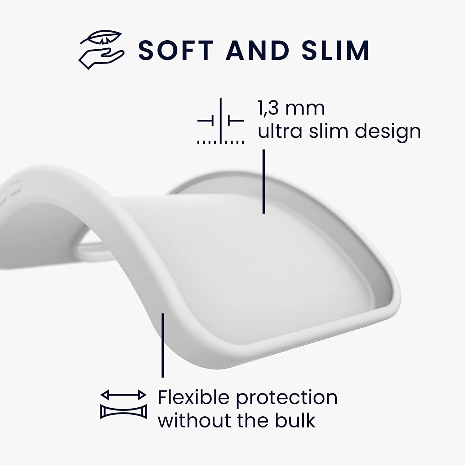 KW Samsung Galaxy A54 5G Θήκη Σιλικόνης TPU - White Matte - 60796.48