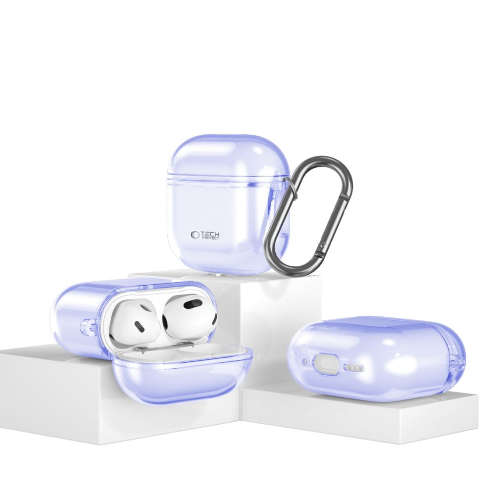 Tech-Protect AirPods 4 Θήκη Σιλικόνης - Flexair - Violet