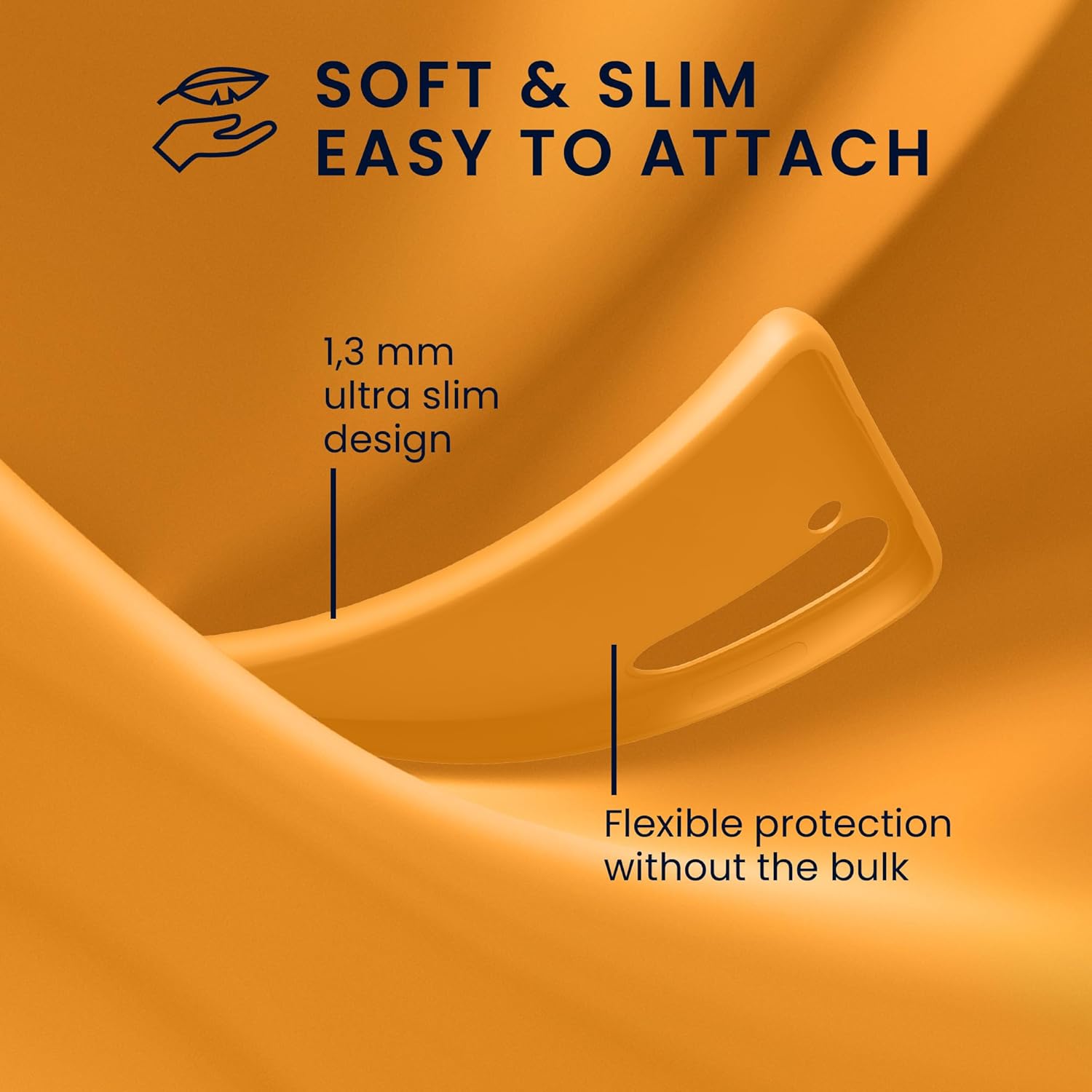 KW Samsung Galaxy A55 5G Λεπτή Θήκη Σιλικόνης TPU - Fruity Orange