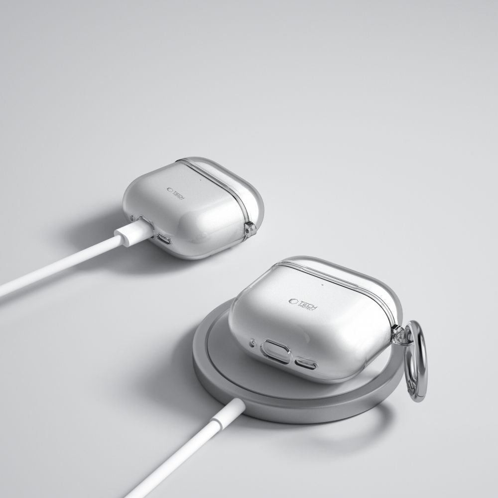 Tech-Protect AirPods 4 Θήκη Σιλικόνης - Flexair - Ash Grey