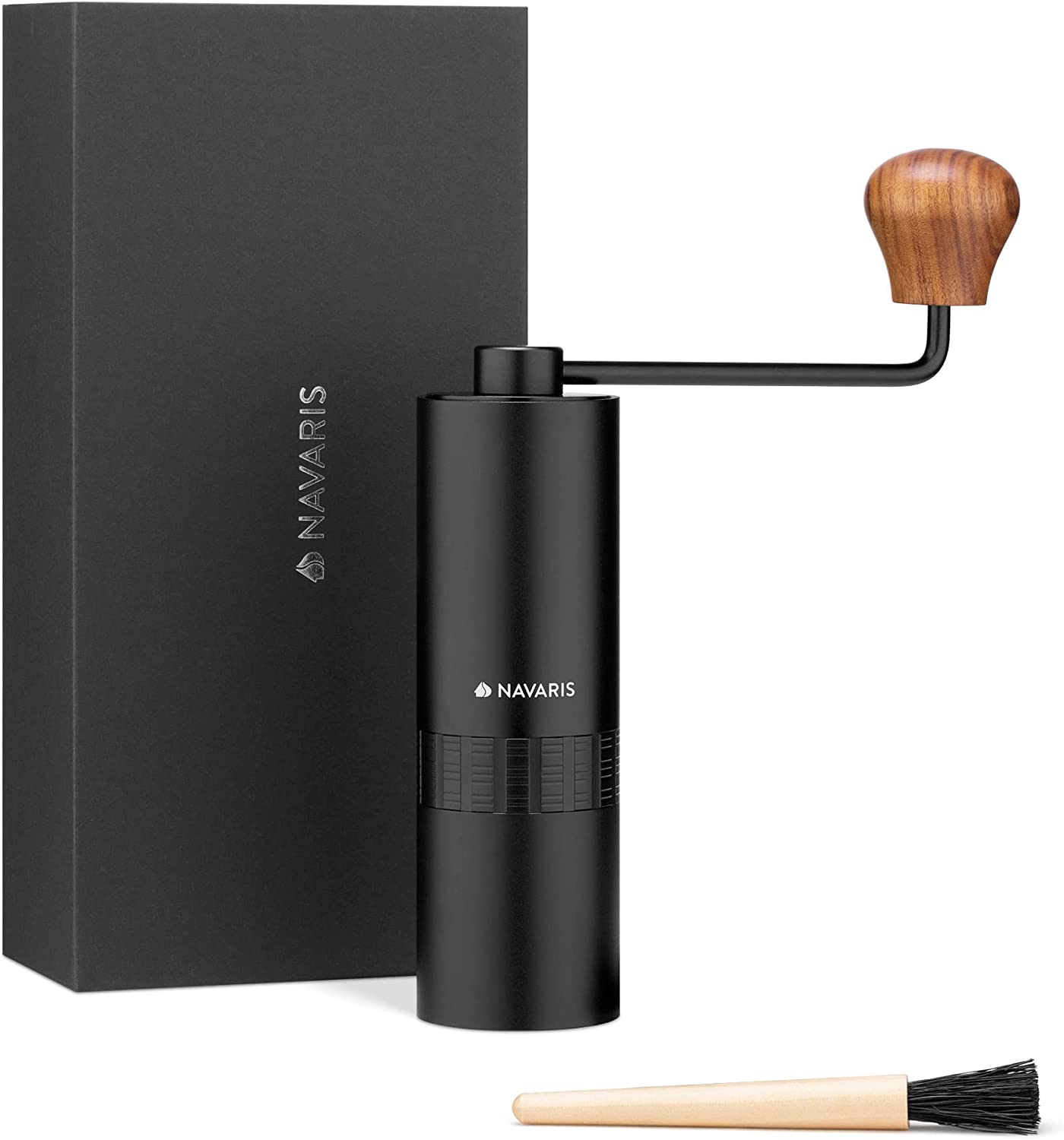 Navaris Χειροκίνητος Μύλος Καφέ - Black - 56108.01.01