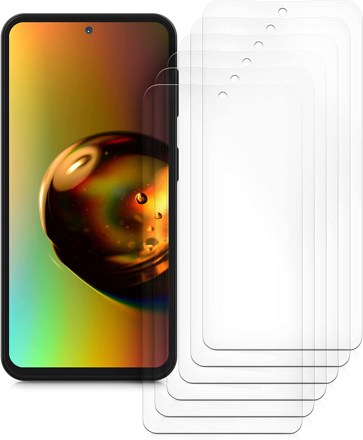 KW Samsung Galaxy A54 5G - 6 Μεμβράνες Προστασίας Οθόνης - Διάφανες - 60802.1