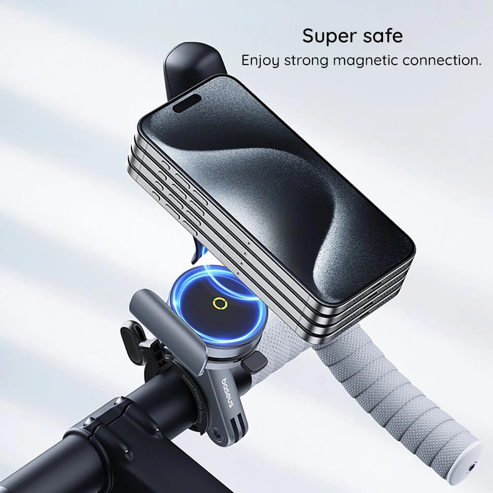 Baseus PrimeTrip Series - Universal Βάση Κινητού για Ποδήλατο - Cosmic Black