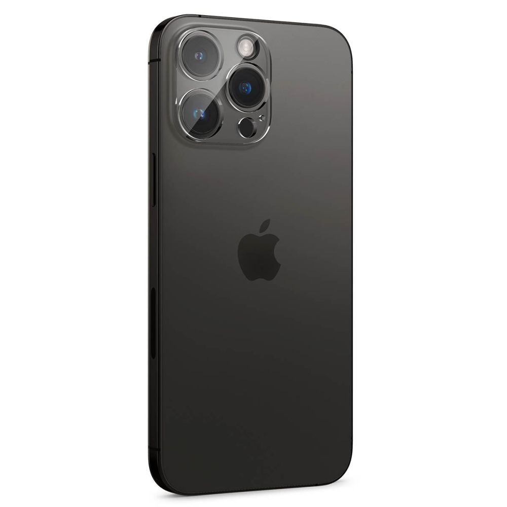 Spigen iPhone 14 Pro / 14 Pro Max Aparatu Optik.TR Αντιχαρακτικό Γυαλί για την Κάμερα - 2 Τεμάχια - Διάφανο