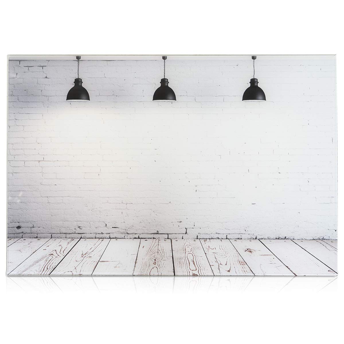 Navaris Magnetic Glass Memo Board Μαγνητικός Γυάλινος Πίνακας - 90 x 60cm - Design Industrial - 45723.06