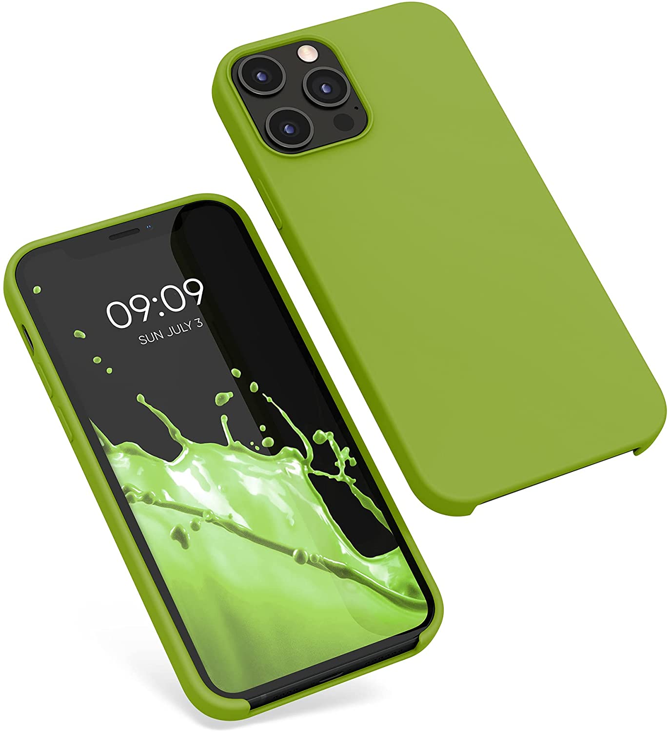KW iPhone 12 Pro Max Θήκη Σιλικόνης Rubber TPU - Green Pepper - 52644.220