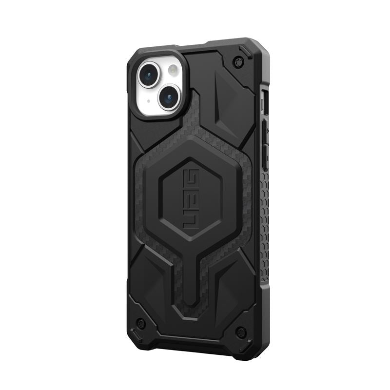 UAG iPhone 15 Plus Monarch Pro Series Σκληρή Θήκη με MagSafe - Carbon Fiber