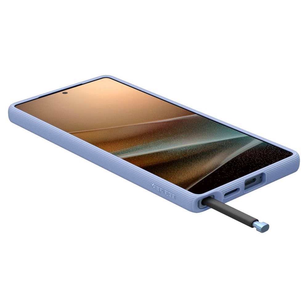 Spigen Samsung Galaxy S25 Ultra - Parallax Mag Θήκη Σιλικόνης με Σκληρό Πλαίσιο και MagSafe - Purple Ish